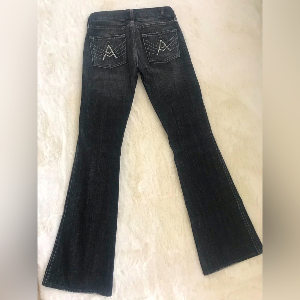 Seven for all mankind flared jeans size 24/25